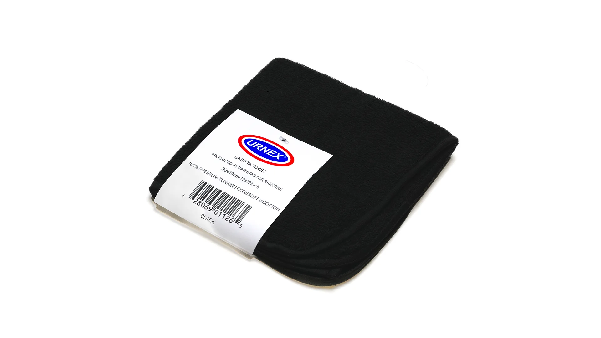 100% Cotton Barista Cleaning Towel - Black (12 Pack) - Image 2