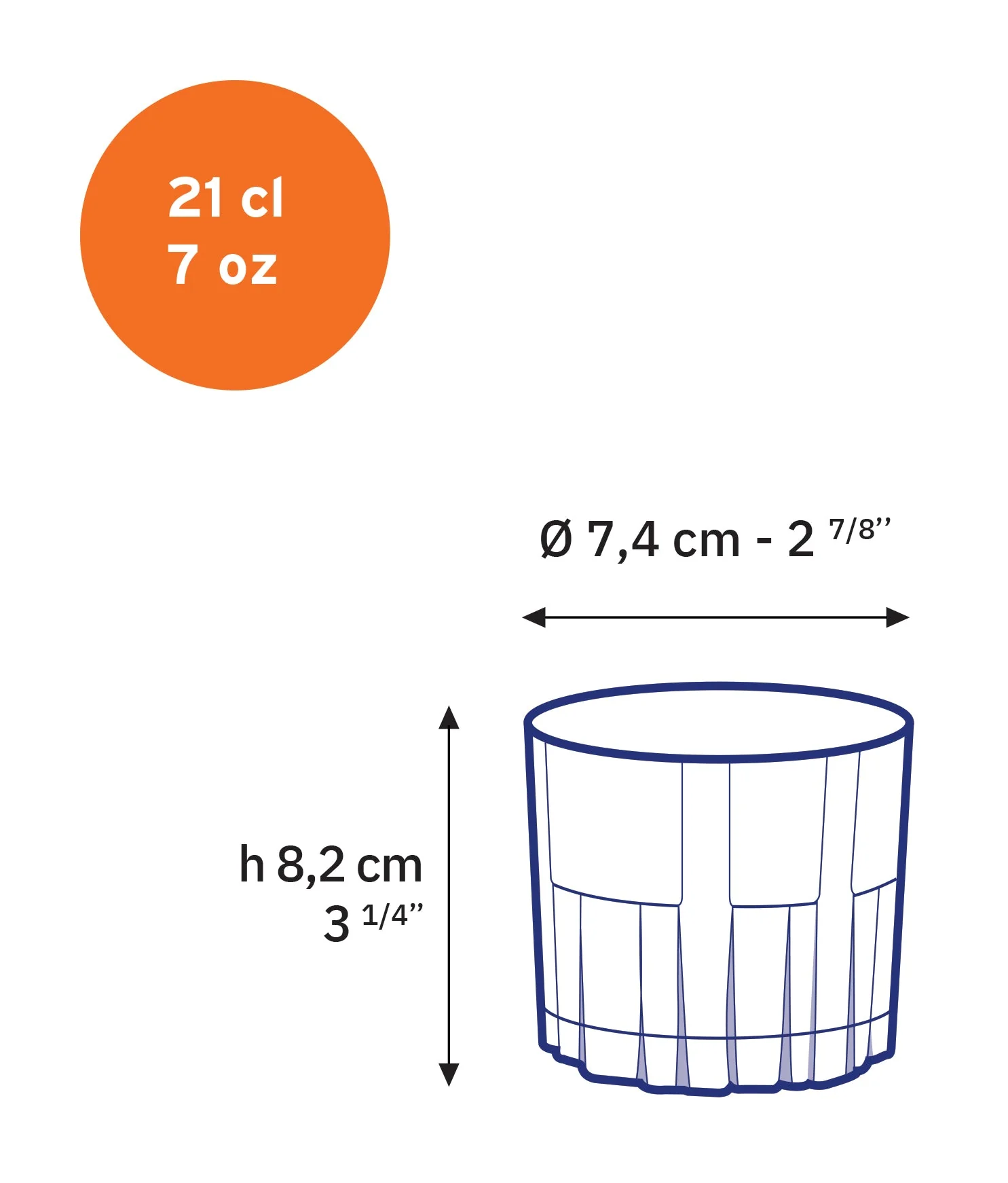 Jazz Glass Tumbler - Set of 6 - Image 5
