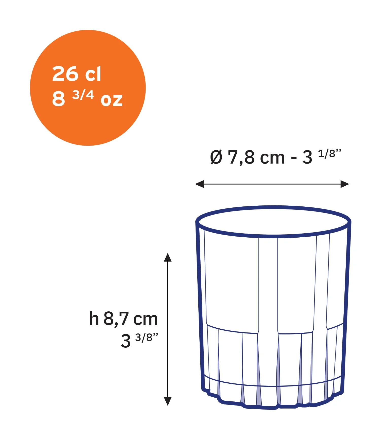 Jazz Glass Tumbler - Set of 6 - Image 6