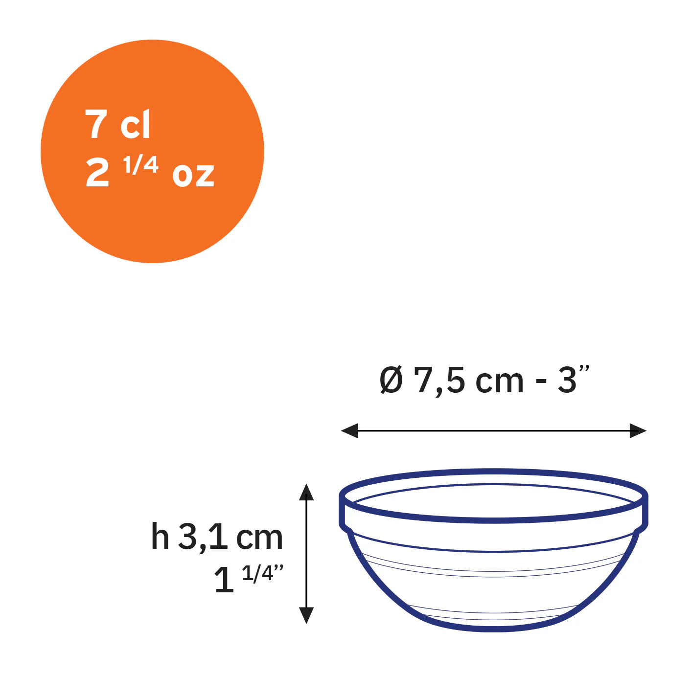 Le Gigogne® Clear Stackable Glass Bowl Set - Set of 10 - Image 4