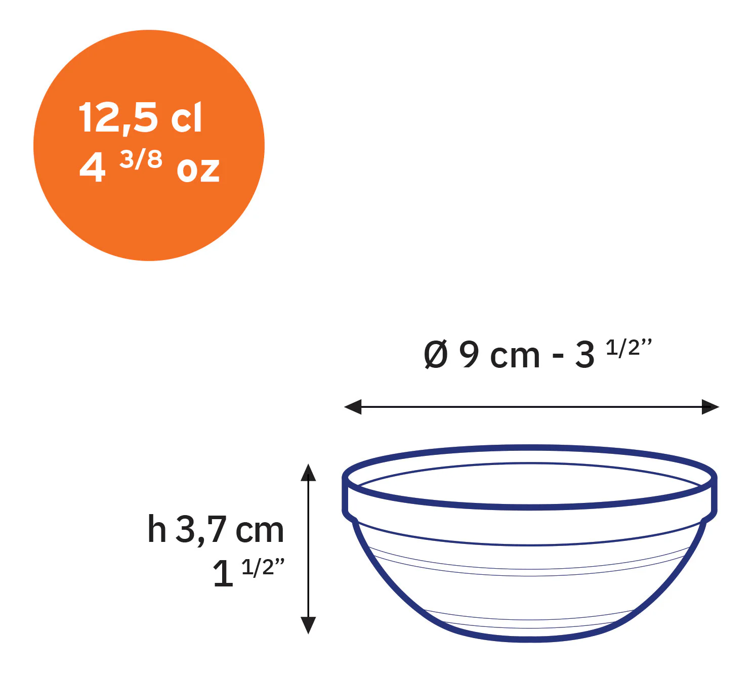 Le Gigogne® Clear Stackable Glass Bowl Set - Set of 10 - Image 5