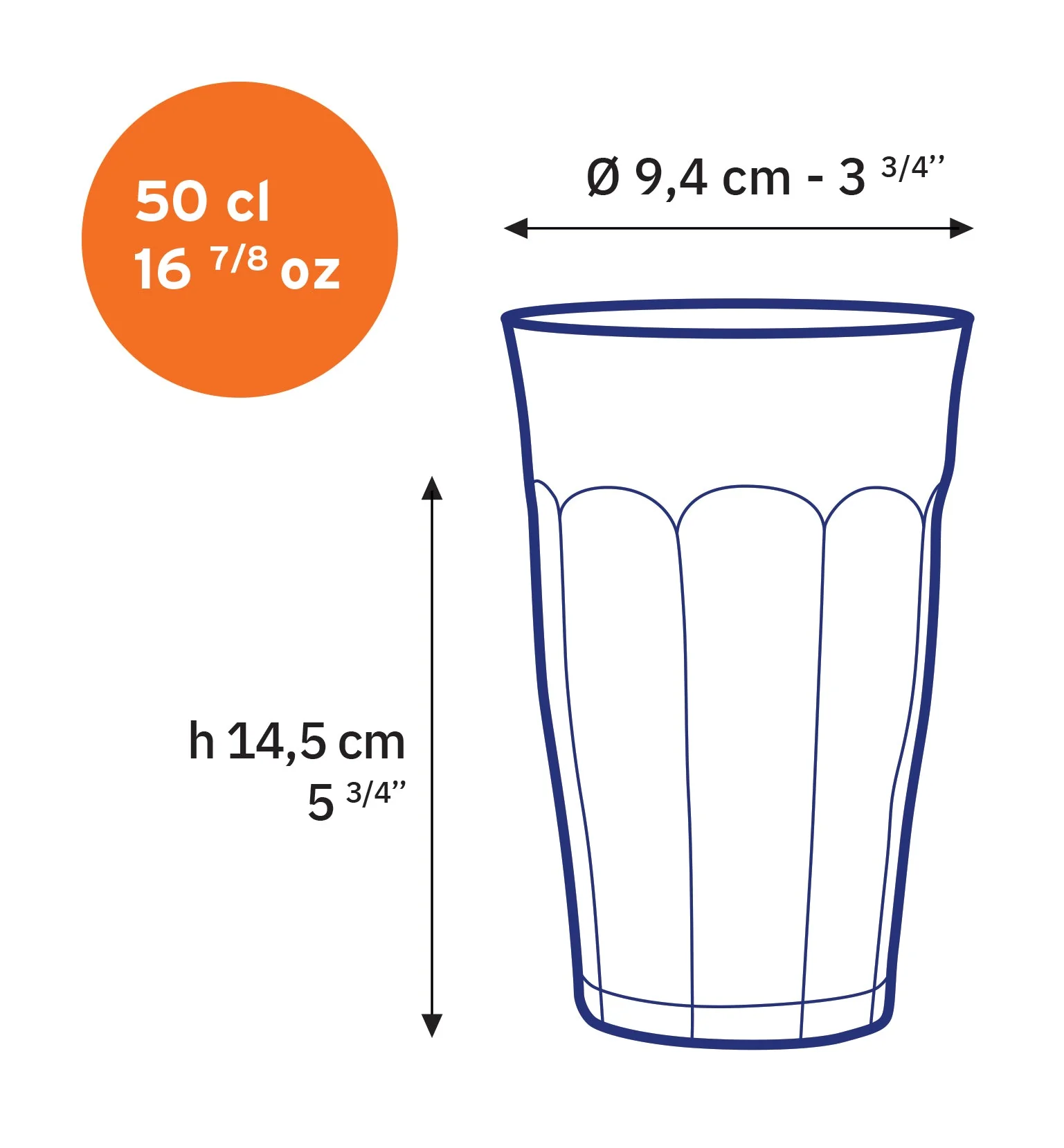 Le Picardie® Clear Glass Tumbler - Set of 6 - Image 10