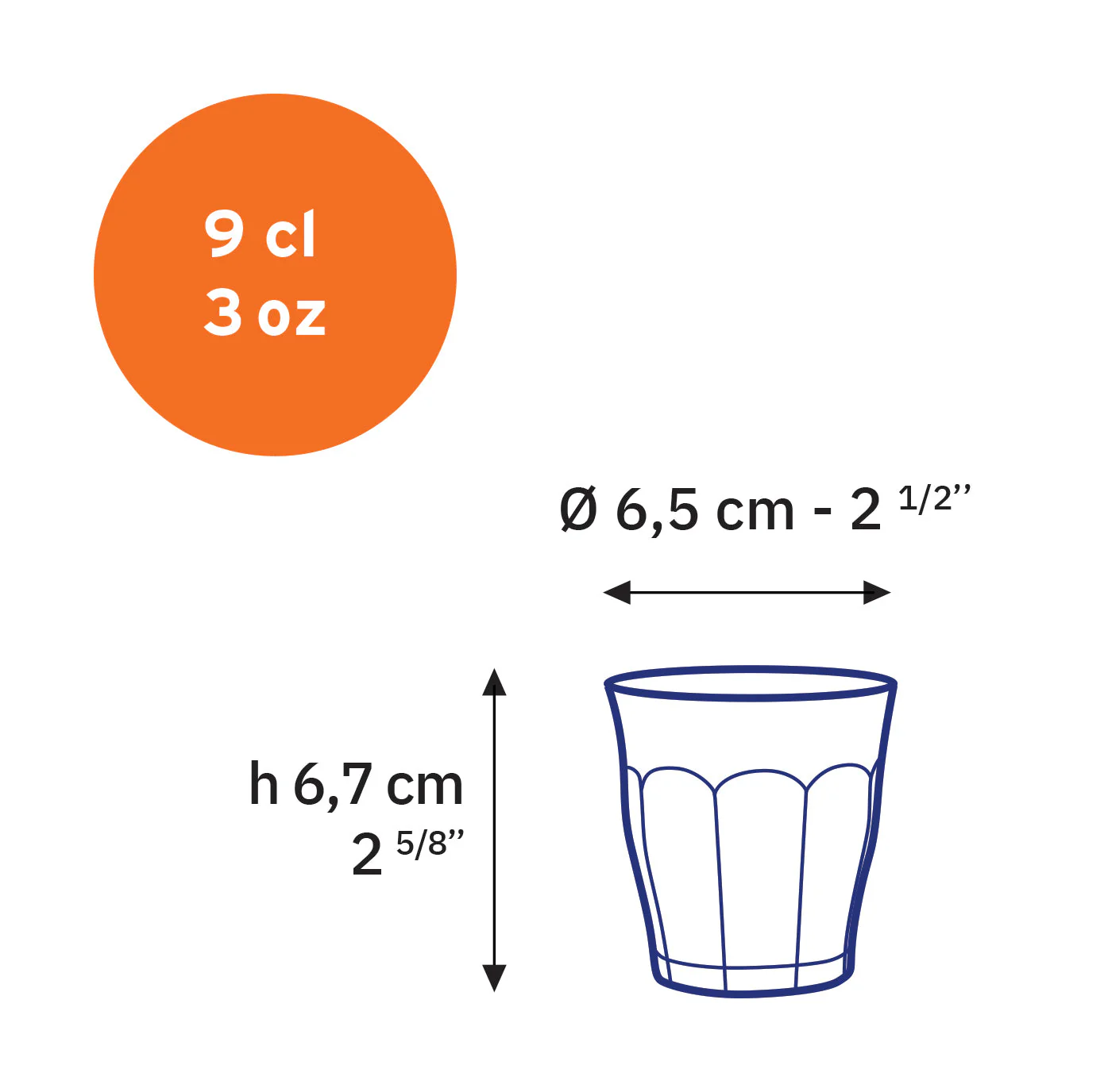 Le Picardie® Clear Glass Tumbler - Set of 6 - Image 5