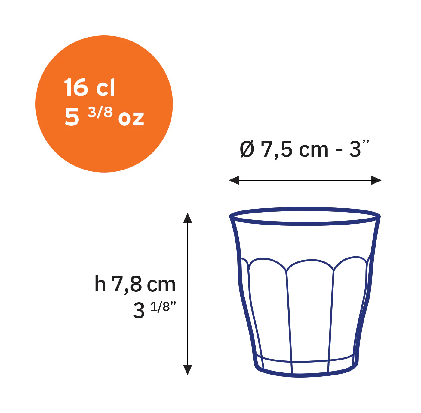 Le Picardie® Clear Glass Tumbler - Set of 6 - Image 6