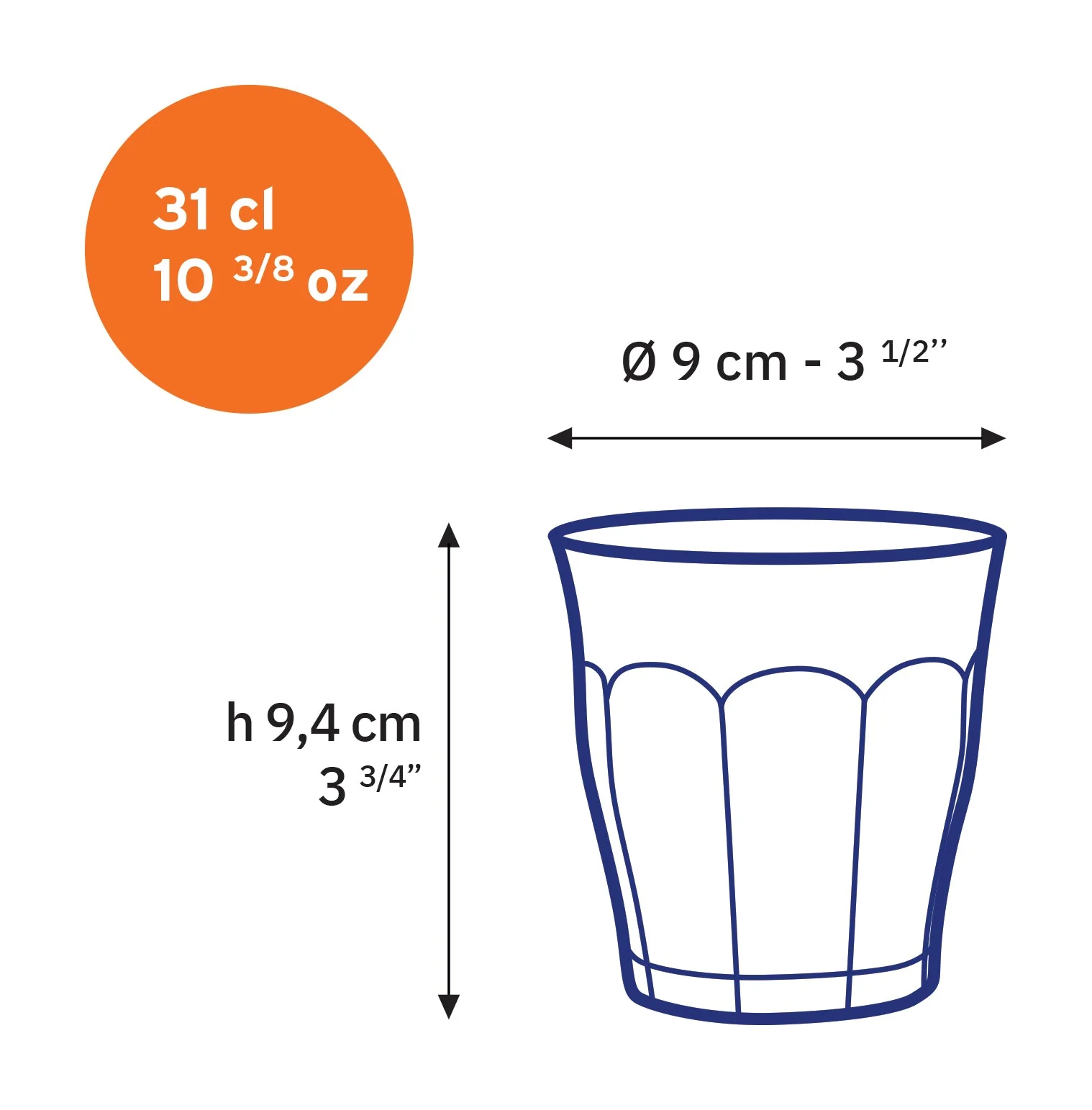 Le Picardie® Clear Glass Tumbler - Set of 6 - Image 8