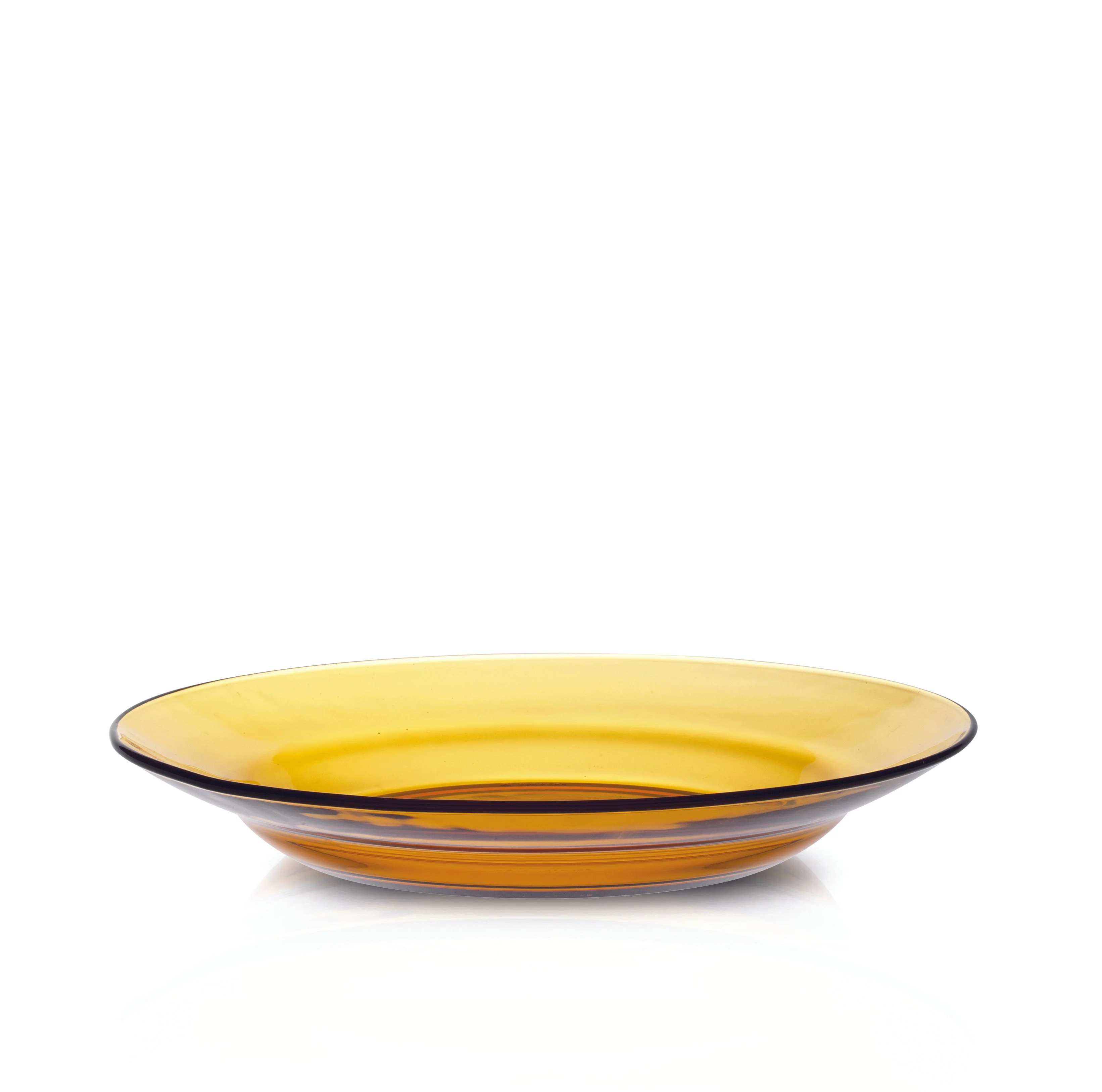 Lys Amber Glass Soup Bowl - Set of 6 - Image 5