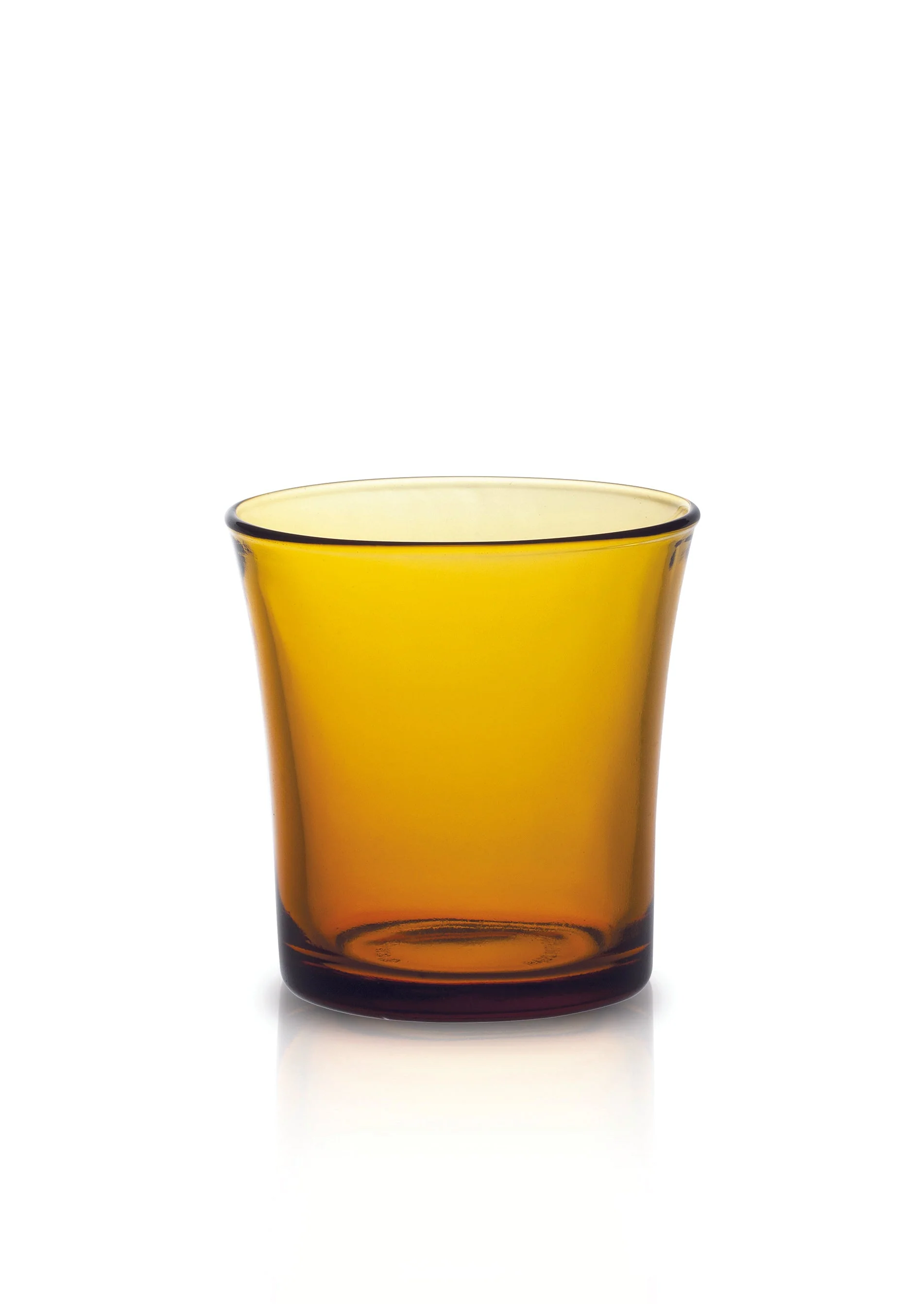 Lys Amber Glass Tumbler - Set of 6