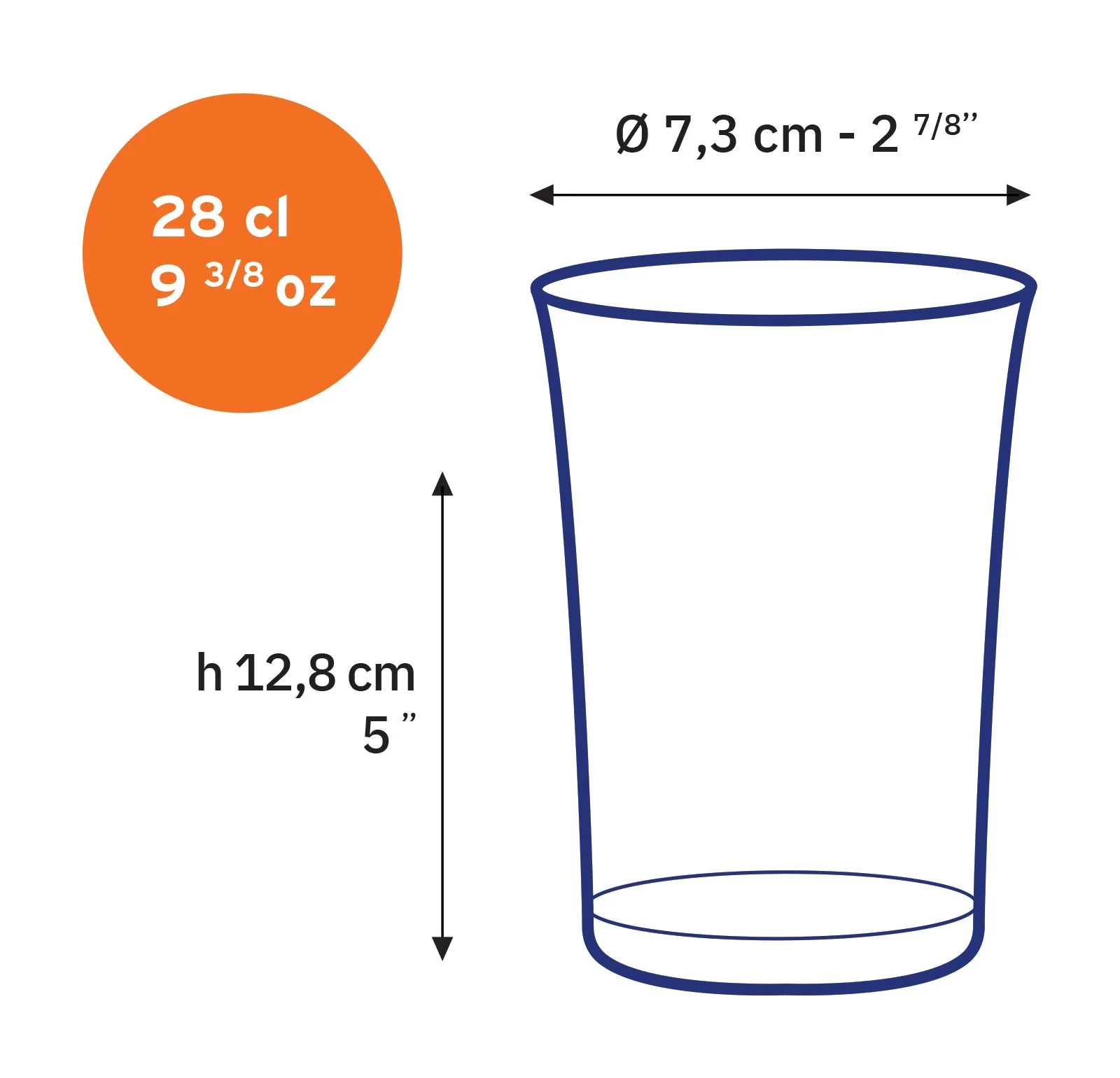 Lys Amber Glass Tumbler - Set of 6 - Image 6