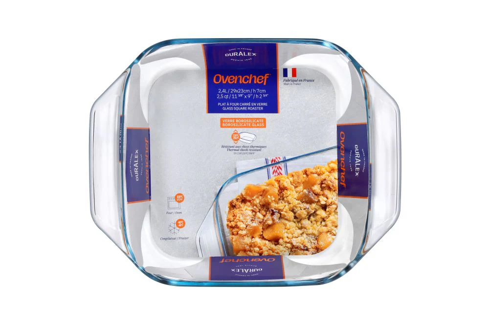 Ovenchef® Tempered Glass Square Roaster - Image 4