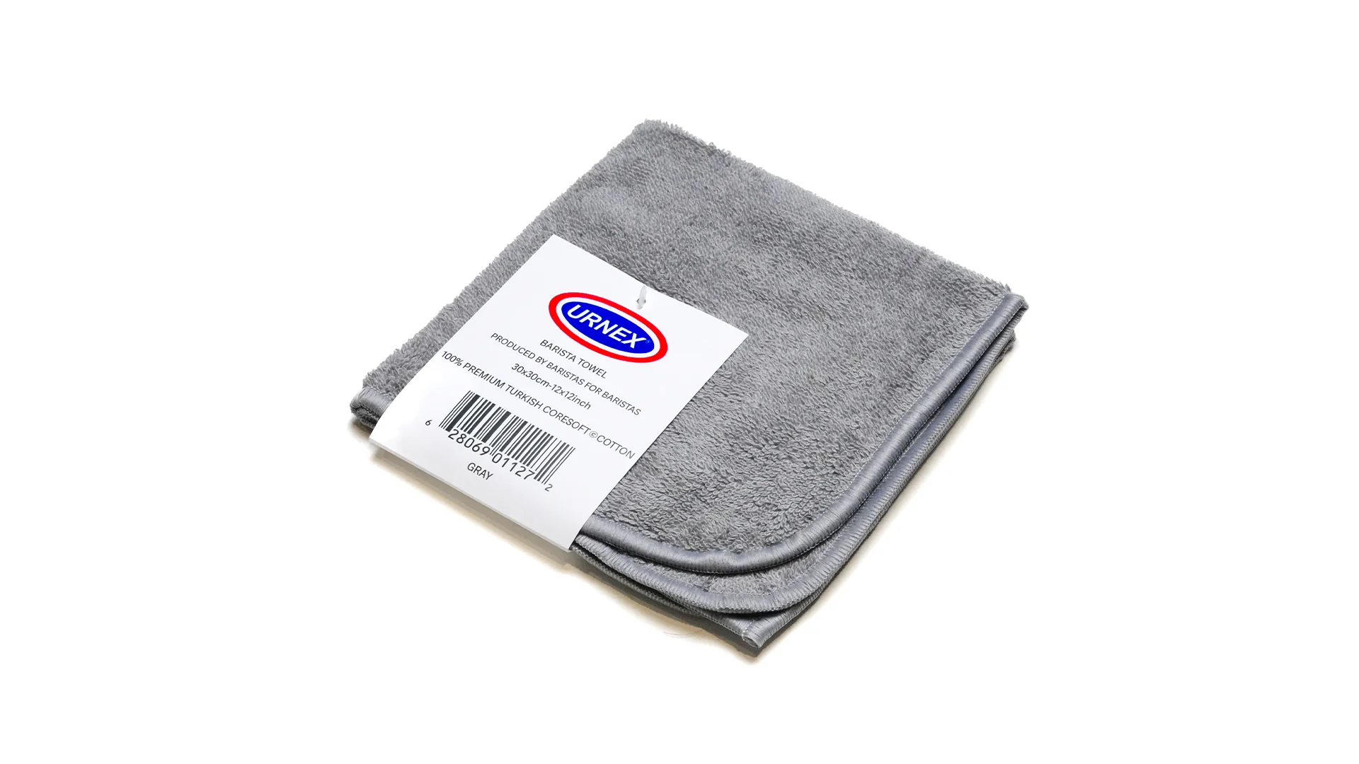 100% Cotton Barista Cleaning Towel - Grey (12 Pack) - Image 2